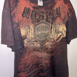 Harley-Davidson Men's Fiery Graphic Tee